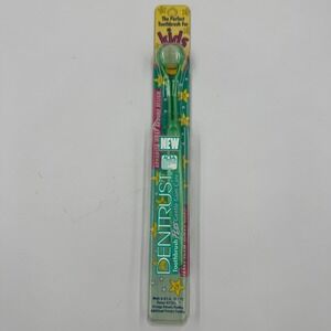 DenTrust Kids Toothbrush Plus Green Vintage 1993 Wrap Around Design